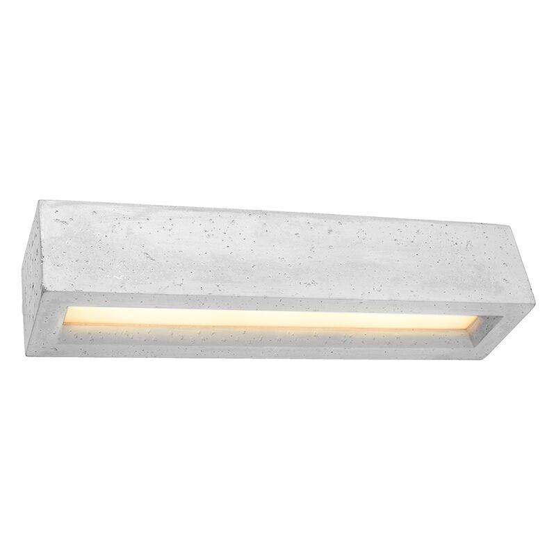 Applique up and down en béton grise, Emmaly Applique up and down en béton grise, Emmaly