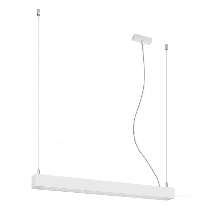Suspension en aluminium blanche, Mascha, 22W, 3000K LED Suspension en aluminium blanche, Mascha, 22W, 3000K LED