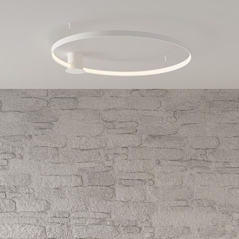 Lampe plafond en aluminium blanche, Ringo, 30W, 3000K LED Lampe plafond en aluminium blanche, Ringo, 30W, 3000K LED