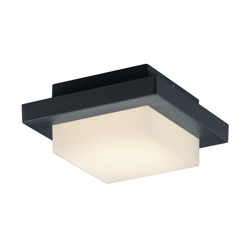 Luminaire extérieur en aluminium anthracite, Bletchley, 3,5W, 3000K LED, IP54 Luminaire extérieur en aluminium anthracite, Bletchley, 3,5W, 3000K LED, IP54