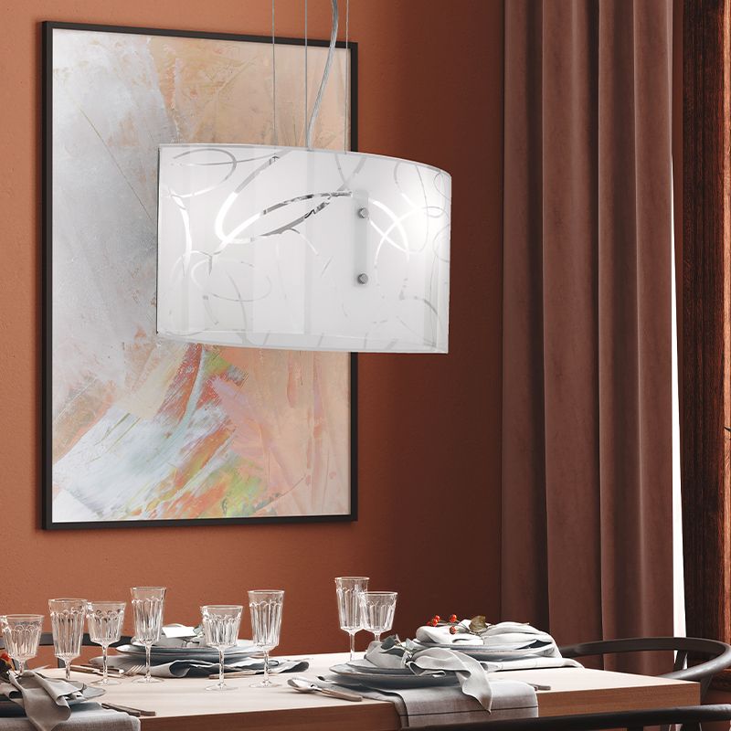 Suspension moderne blanche, Antoine Suspension moderne blanche, Antoine