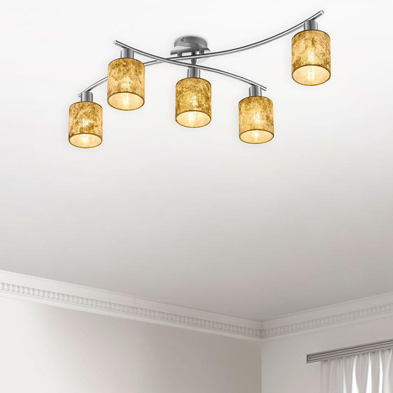 Lampe plafond moderne noire, Kyan Lampe plafond moderne noire, Kyan