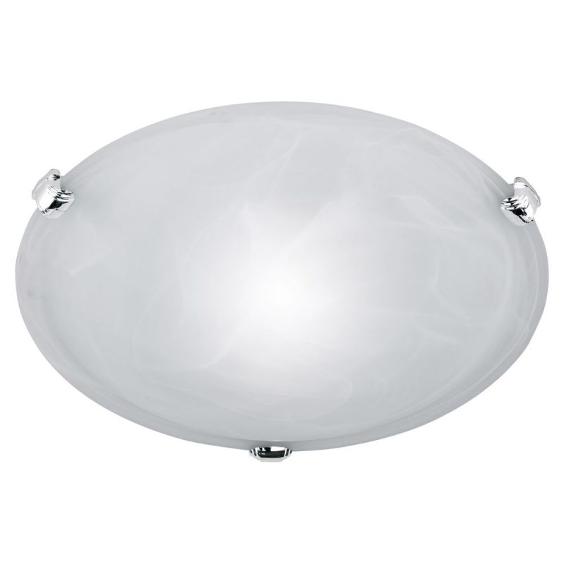 Lampe plafond en verre nickel, Filia Lampe plafond en verre nickel, Filia