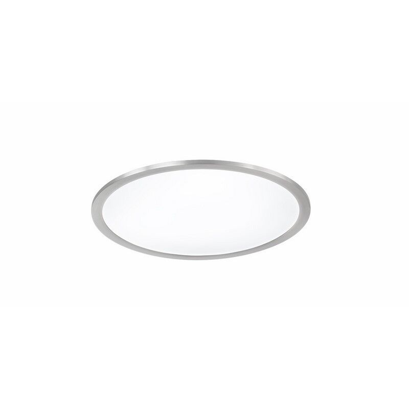 Lampe plafond moderne nickel, Badria, 25W, 3000K LED Lampe plafond moderne nickel, Badria, 25W, 3000K LED