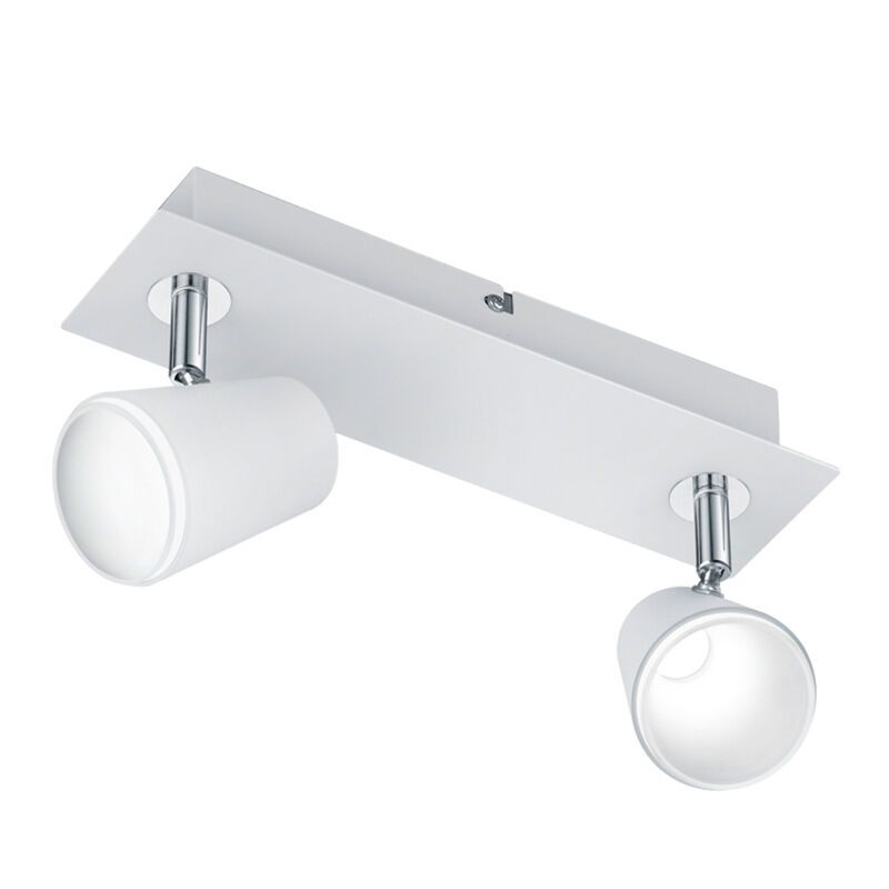Applique murale en verre blanche, Laysha, 6W, 3000K LED, avec interrupteur Applique murale en verre blanche, Laysha, 6W, 3000K LED, avec interrupteur