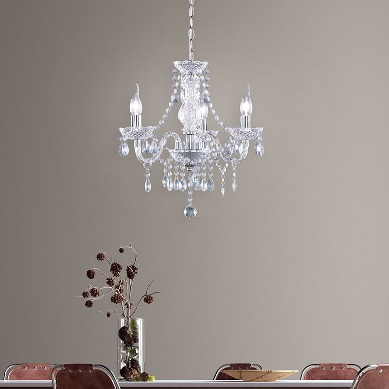 Lustre classique transparent, Pedra