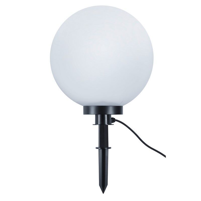 Spot à piquer extérieur en plastique blanc, Ytske, IP44 Spot à piquer extérieur en plastique blanc, Ytske, IP44