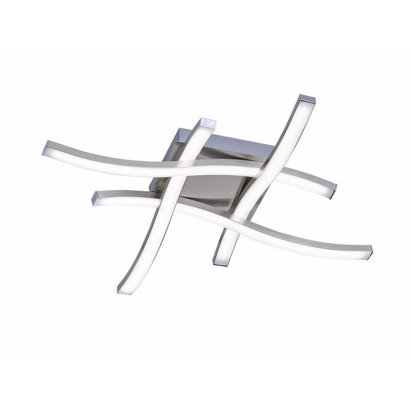 Lampe plafond design nickel, Go, 5W, 3000K LED