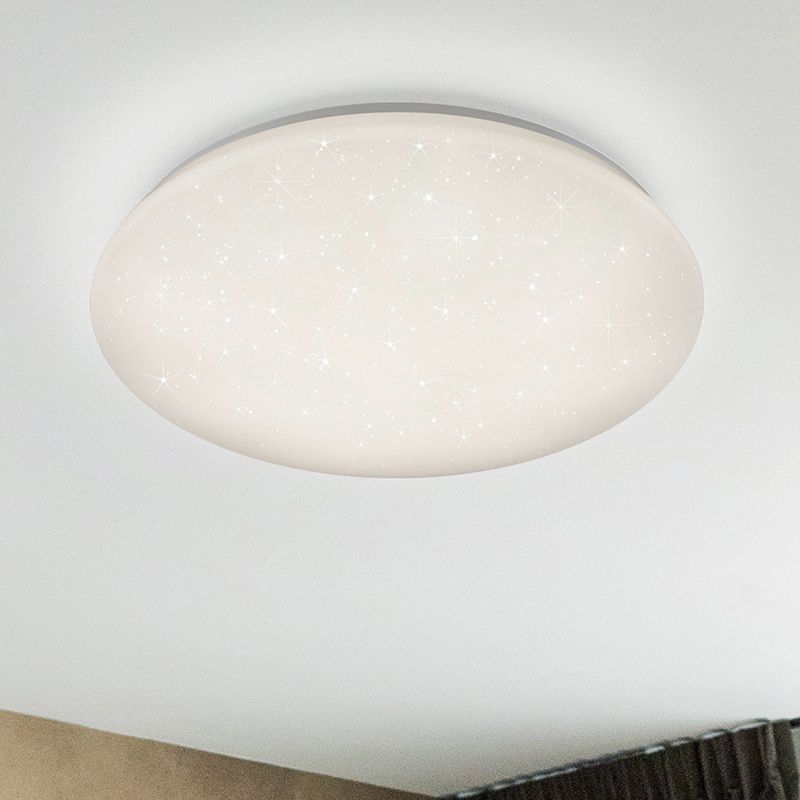 Lampe plafond moderne blanche, Beert, 21W, 4000K LED, IP44 Lampe plafond moderne blanche, Beert, 21W, 4000K LED, IP44