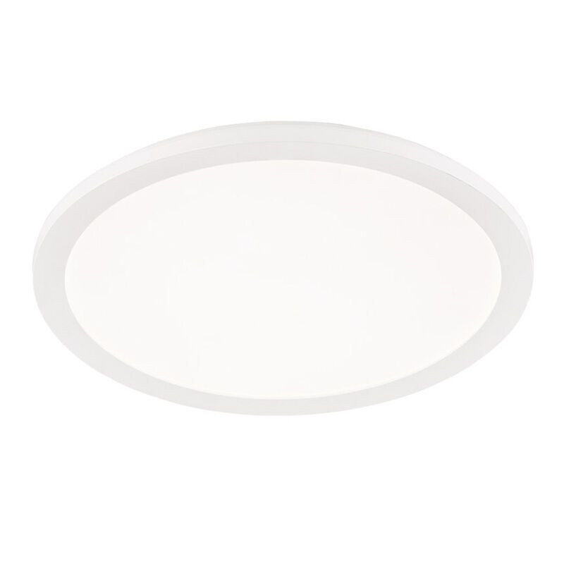 Lampe plafond moderne blanche, Gistrup, 24W, 3000K LED, IP44 Lampe plafond moderne blanche, Gistrup, 24W, 3000K LED, IP44