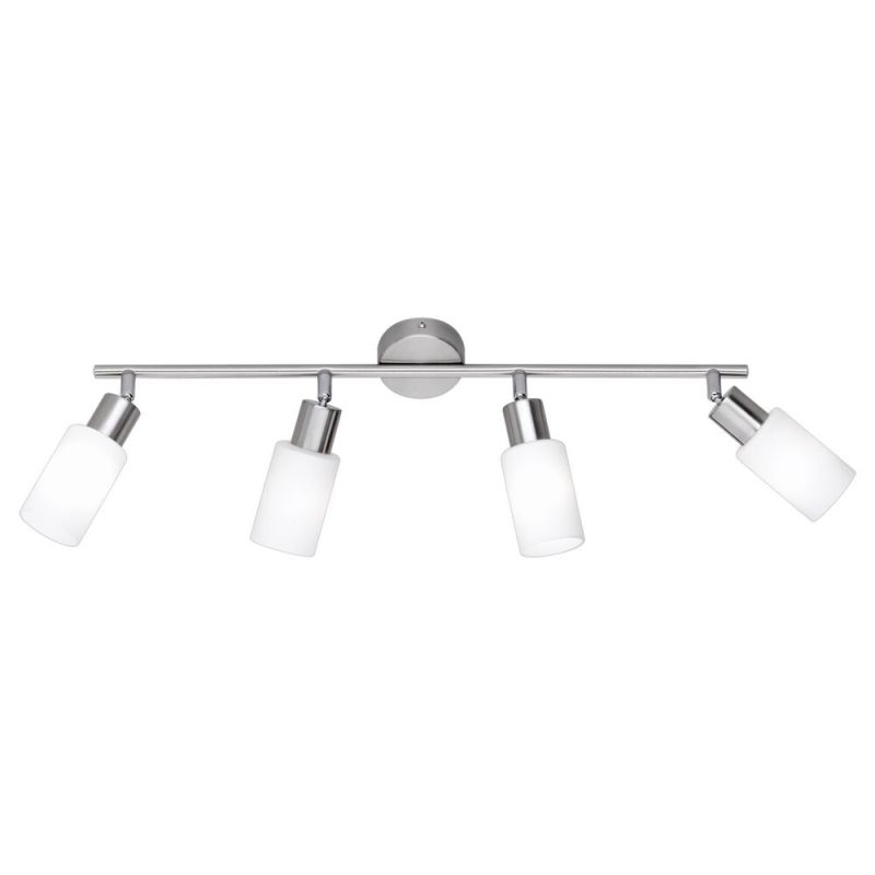 Spot plafond en verre nickel, Fochville Spot plafond en verre nickel, Fochville