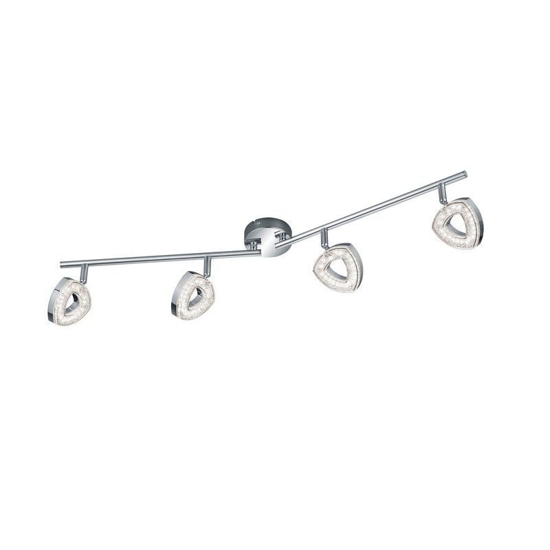 Applique murale moderne chromée, Vayannah, 4,5W, 3000K LED Applique murale moderne chromée, Vayannah, 4,5W, 3000K LED