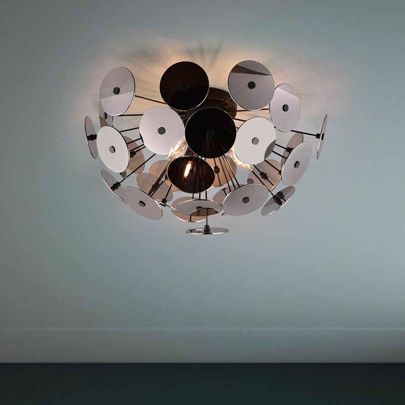 Plafonnier moderne noir, Xinhe