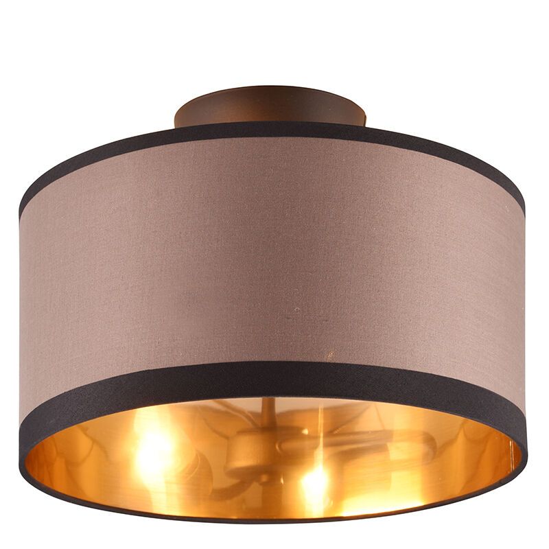 Lampe plafond moderne taupe, Denley Lampe plafond moderne taupe, Denley