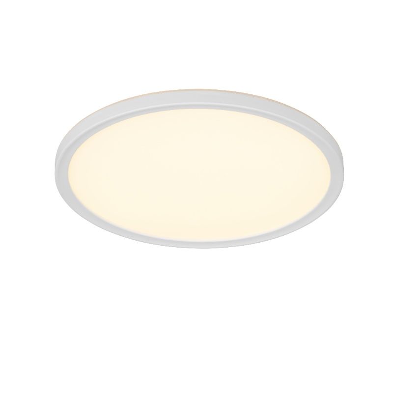Lampe plafond moderne blanche, Jeltje, 18W, blanc chaud à froid réglable LED, avec télécommande Lampe plafond moderne blanche, Jeltje, 18W, blanc chaud à froid réglable LED, avec télécommande