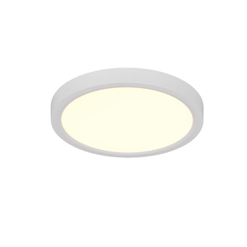 Lampe plafond moderne blanche, Zayd, 18W, white switch LED, gradable en 3 étapes Lampe plafond moderne blanche, Zayd, 18W, white switch LED, gradable en 3 étapes