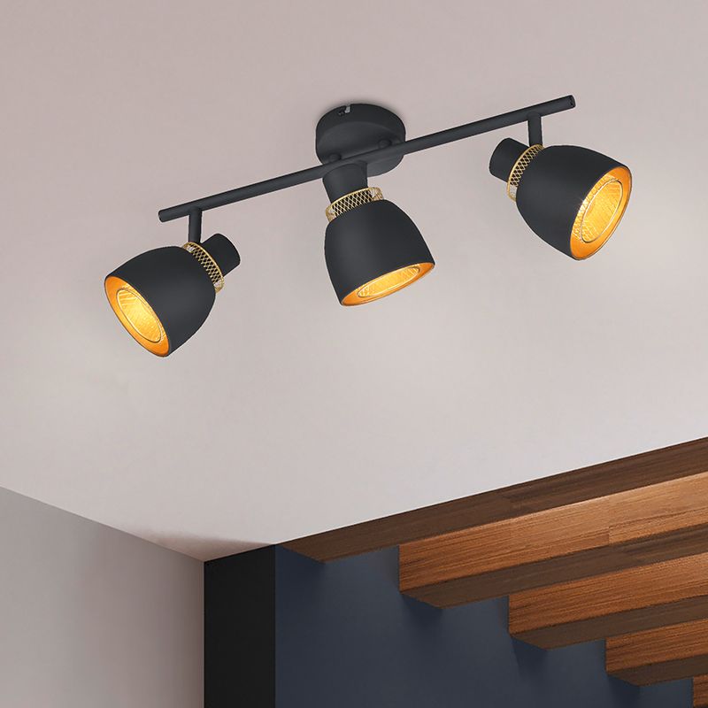 Spot plafond moderne noir, Sylvano Spot plafond moderne noir, Sylvano