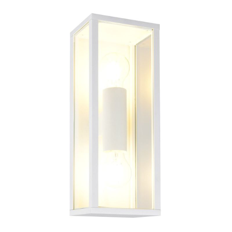 Luminaire extérieur moderne blanc, Sanna, IP44