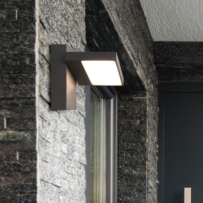 Luminaire extérieur moderne anthracite, Tabita, 8W, 3000K LED, IP54 Luminaire extérieur moderne anthracite, Tabita, 8W, 3000K LED, IP54