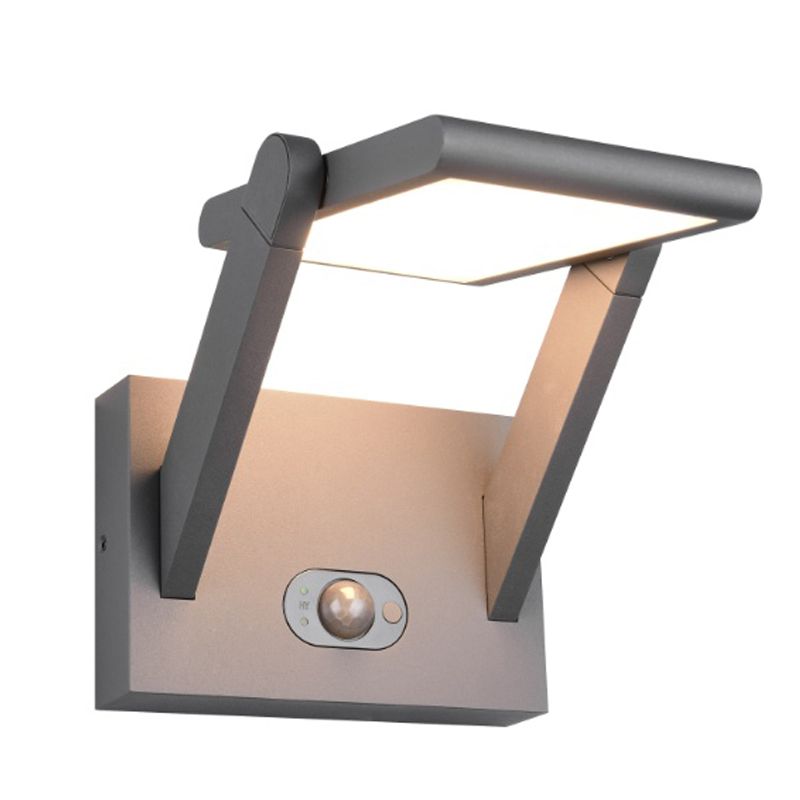 Applique solaire extérieur moderne anthracite, Maku, 5W, white switch LED, IP65 Applique solaire extérieur moderne anthracite, Maku, 5W, white switch LED, IP65