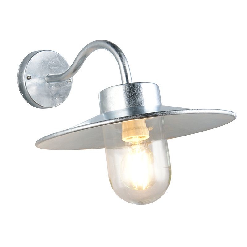 Luminaire extérieur classique zinc, Pleun, IP44 Luminaire extérieur classique zinc, Pleun, IP44