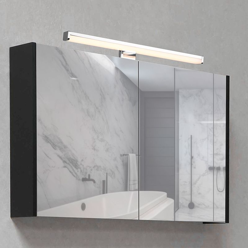 Applique salle de bain moderne chromée, Celal, 7,5W, 3000K LED, IP44