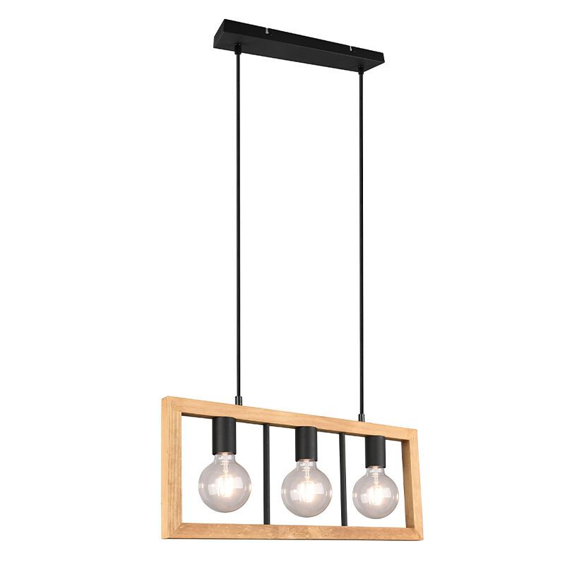 Suspension vintage noire, Rafiq