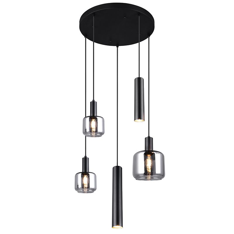 Suspension table à manger design noire, Lahcen