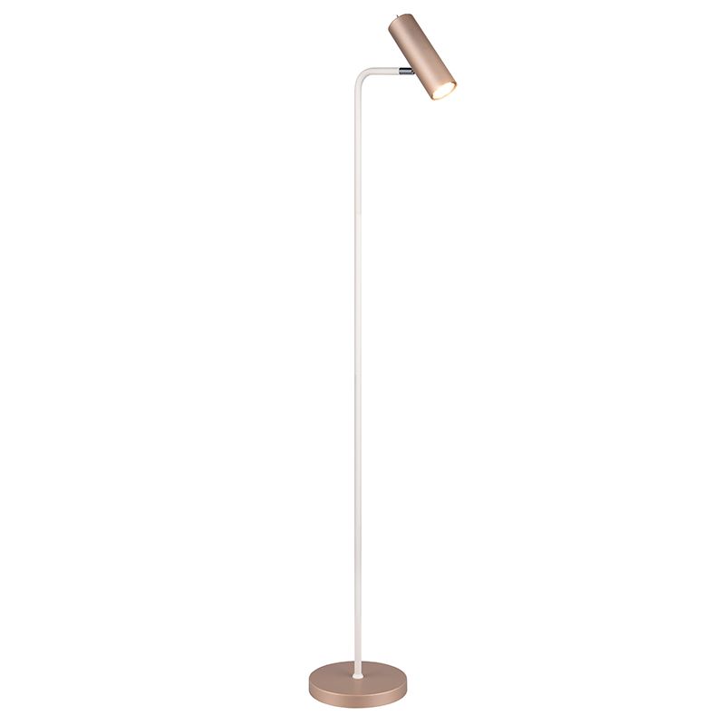 Lampadaire moderne marron, Kaso, avec interrupteur Lampadaire moderne marron, Kaso, avec interrupteur