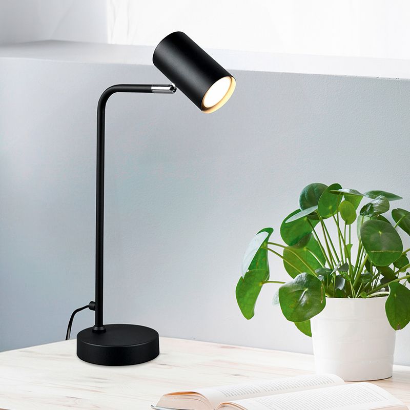 Lampe de table moderne noire, Kaso, avec interrupteur Lampe de table moderne noire, Kaso, avec interrupteur