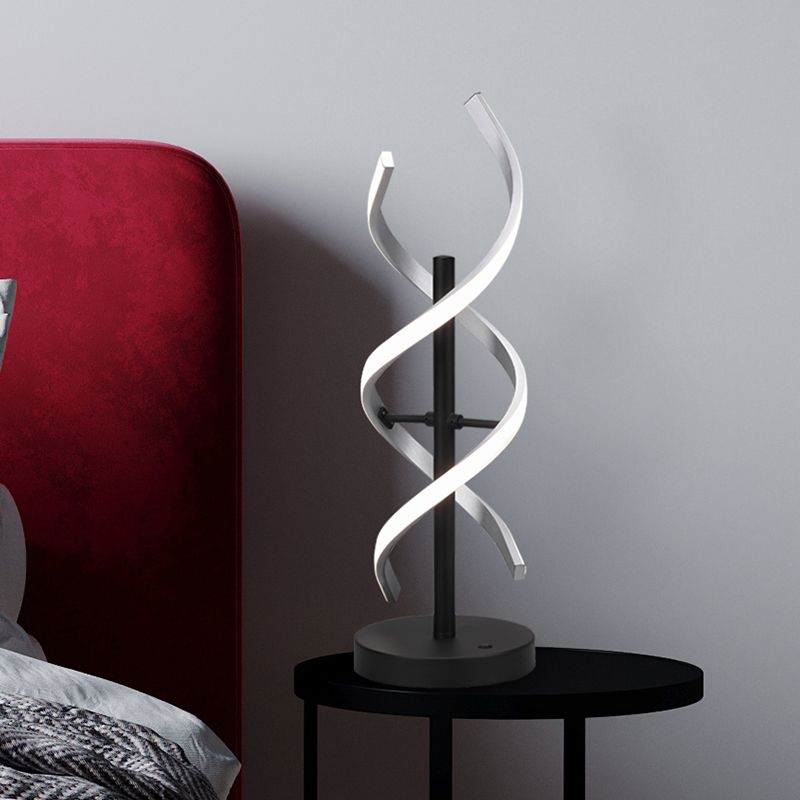 Lampe de table design chromée, Sylvian, 20W, blanc chaud à froid réglable LED, avec variateur tactile