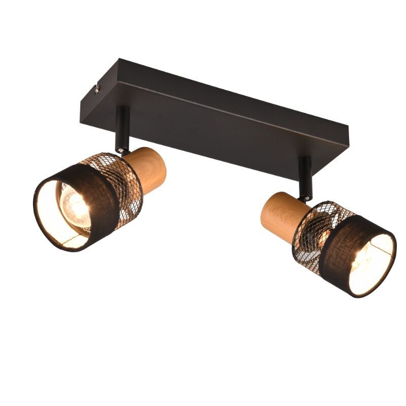 Spot plafond rétro noir, Solmaz Spot plafond rétro noir, Solmaz