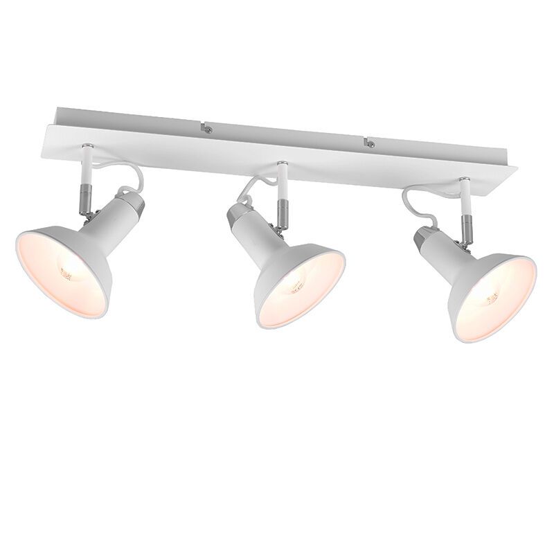 Spot plafond rétro blanc, Sylvester