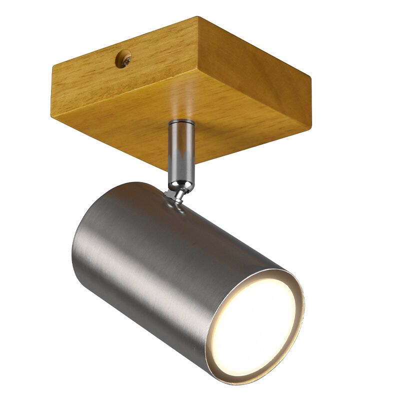 Spot plafond moderne nickel, Kaso Spot plafond moderne nickel, Kaso