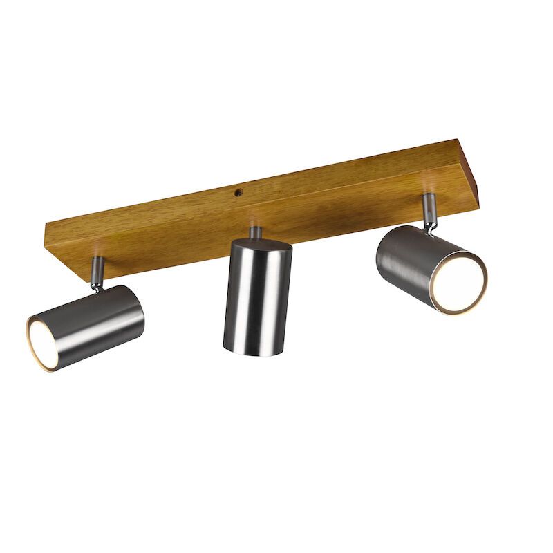 Spot plafond moderne nickel, Kaso Spot plafond moderne nickel, Kaso