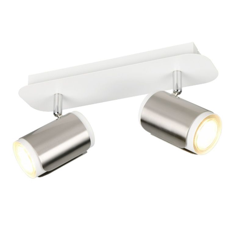 Spot plafond moderne nickel, Quintijn Spot plafond moderne nickel, Quintijn