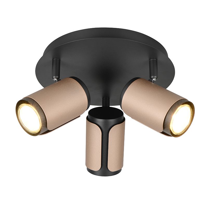 Spot plafond moderne marron, Quintijn