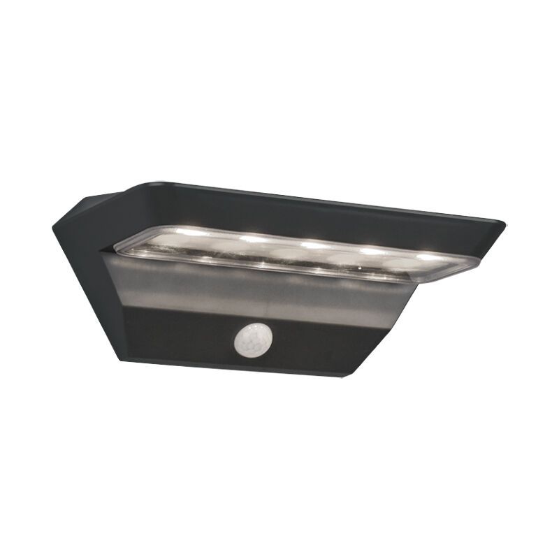 Applique extérieur avec détecteur de mouvement moderne anthracite, Sunniva, 5W, 3000K LED, IP44 Applique extérieur avec détecteur de mouvement moderne anthracite, Sunniva, 5W, 3000K LED, IP44