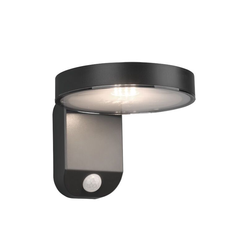 Applique extérieur avec détecteur de mouvement moderne anthracite, Sunny, 4,5W, 3000K LED, IP44 Applique extérieur avec détecteur de mouvement moderne anthracite, Sunny, 4,5W, 3000K LED, IP44