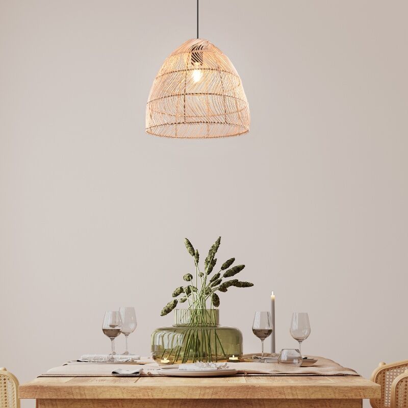 Suspension en rotin marronne, Symon Suspension en rotin marronne, Symon