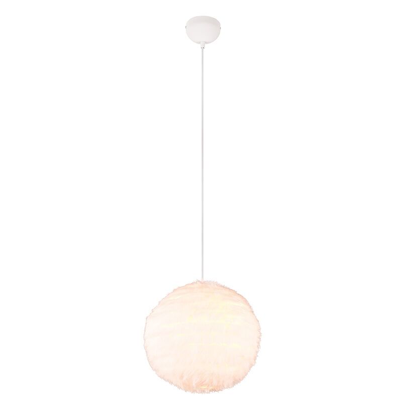 Suspension en tissu beige, Vijay