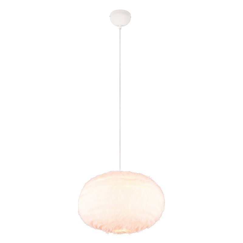 Suspension en tissu beige, Vijay