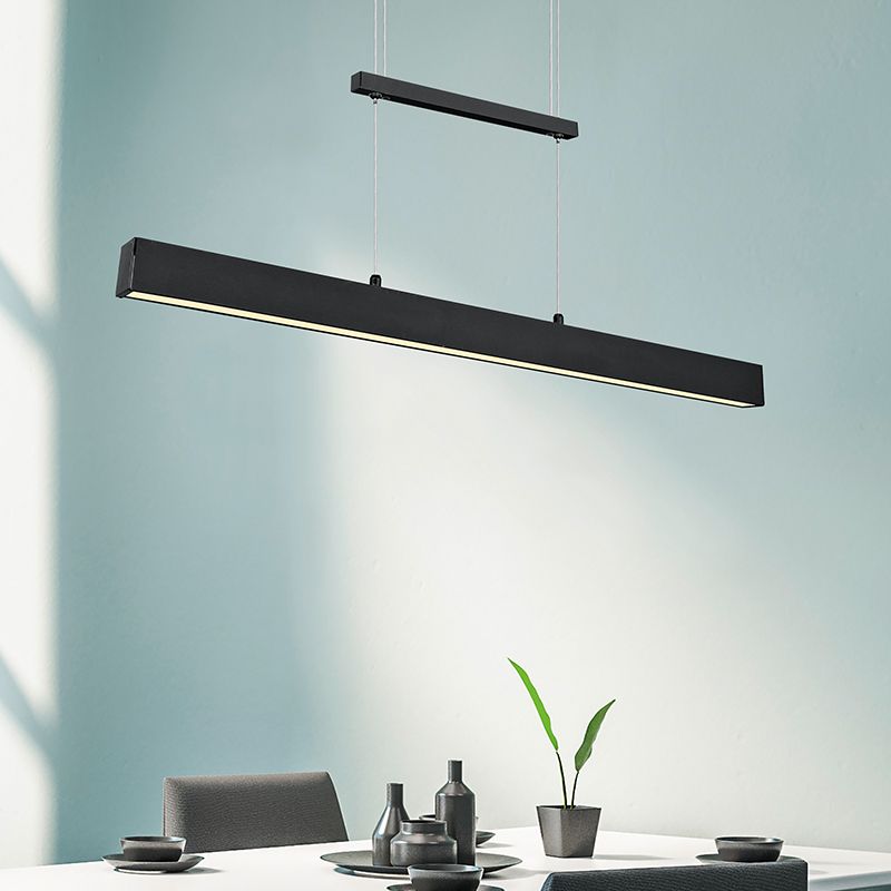 Suspension moderne noire, Dinant, 21W, 3000K LED Suspension moderne noire, Dinant, 21W, 3000K LED