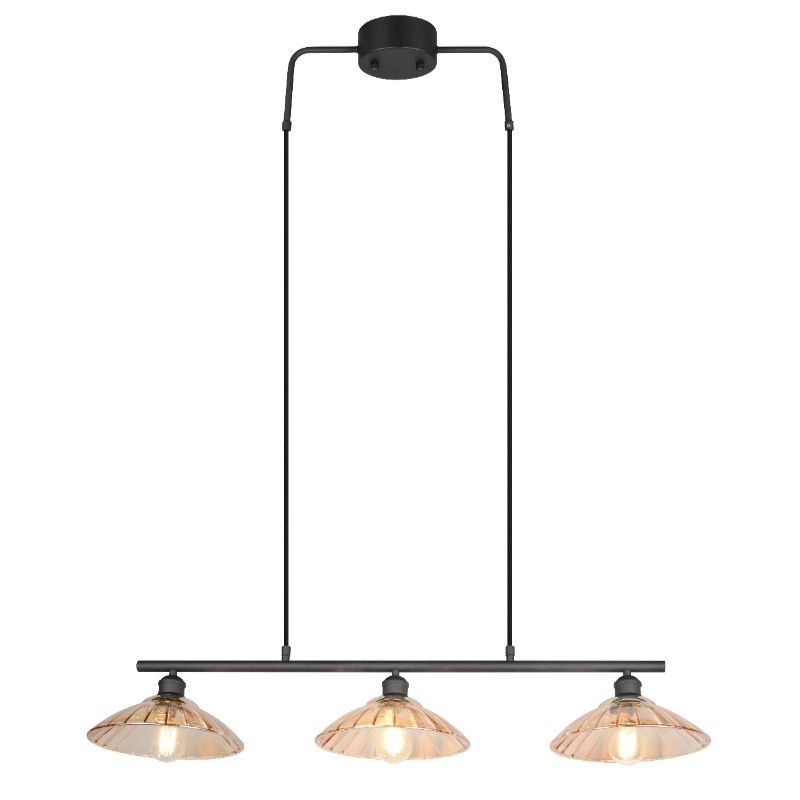 Suspension moderne noire, Priyanka