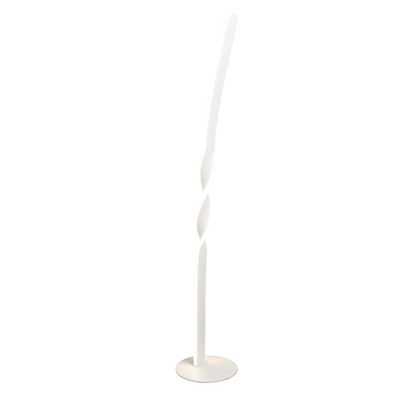 Lampadaire design blanc, Quirinus, 19W, 4000K LED, avec interrupteur Lampadaire design blanc, Quirinus, 19W, 4000K LED, avec interrupteur
