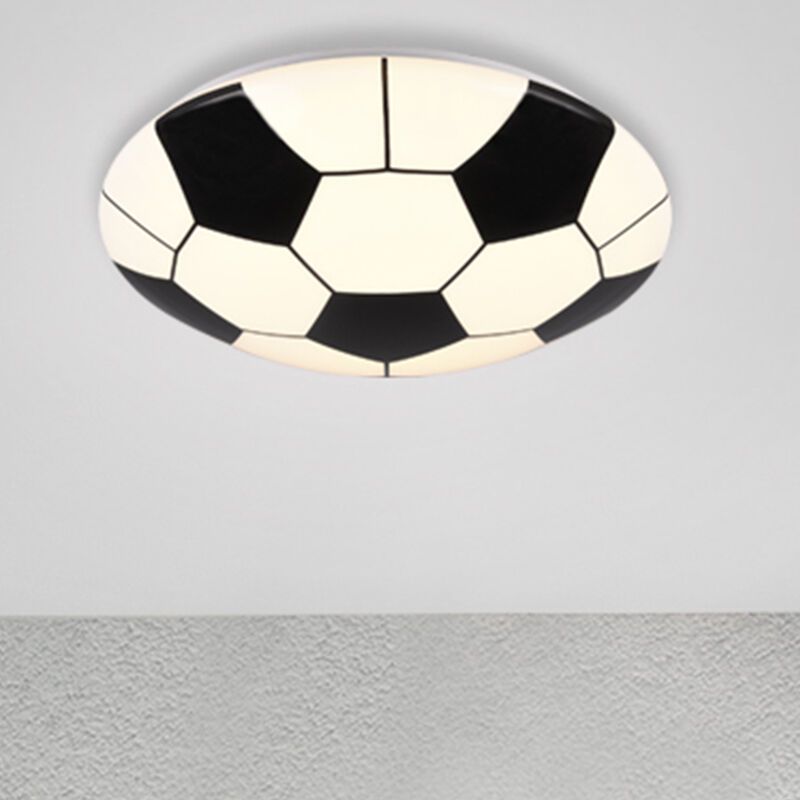 Plafonnier pour enfants moderne blanc, Fabiola, 12W, 3000K LED