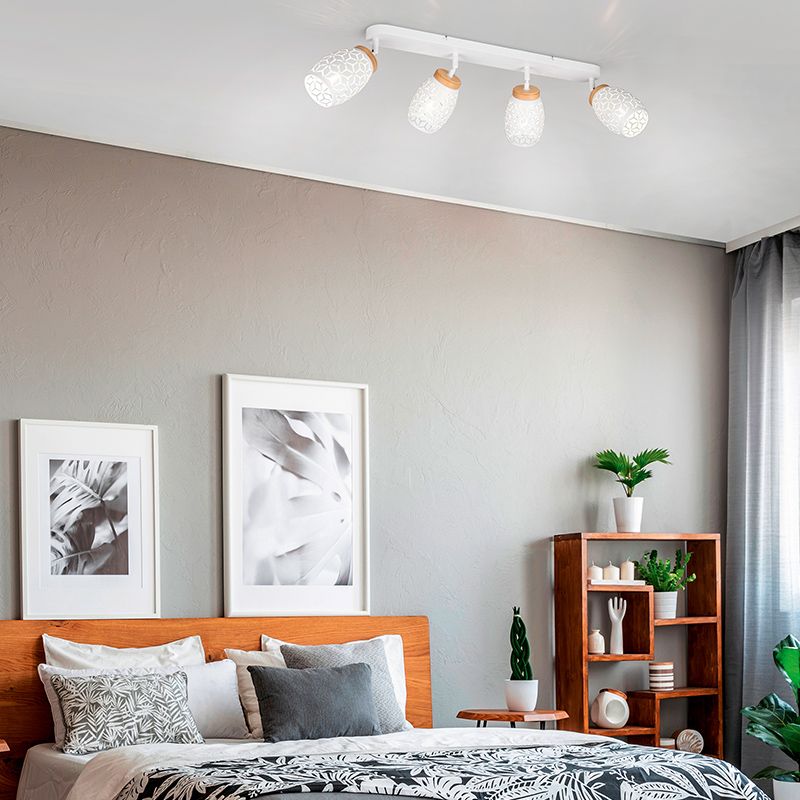 Spot plafond moderne blanc, Delana Spot plafond moderne blanc, Delana