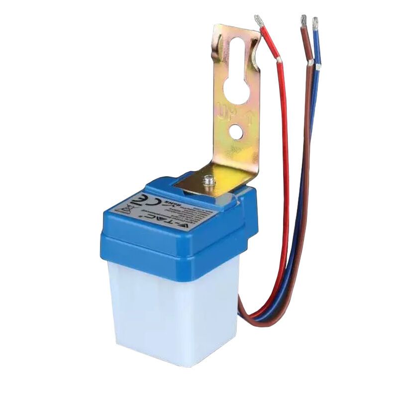 Capteur crépusculaire blanc, cellule photoélectrique, 360°, IP44 Capteur crépusculaire blanc, cellule photoélectrique, 360°, IP44