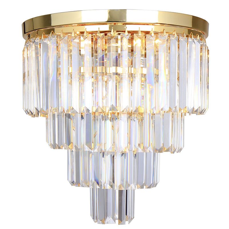 Plafonnier doré design, Kajol