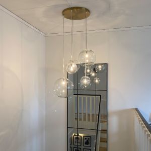 Suspension transparente design, Lissa